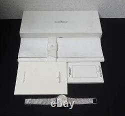 Montre homme Jaeger Lecoultre Odysseus 164.33.79 cadran argenté manuel or blanc