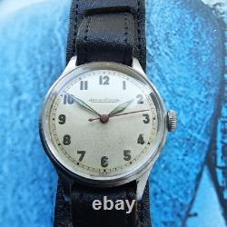 Montre homme vintage Jaeger LeCoultre style militaire à remontage manuel Cal