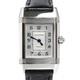 Montre pour femme JAEGER LECOULTRE Reverso Duet 266.8.44 cadran argent&eacute; diama