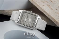 Montre pour femme Jaeger LeCoultre Reverso Squadra Lady en acier inoxydable r