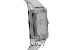 Montre pour femme Jaeger LeCoultre Reverso Squadra Lady en acier inoxydable r