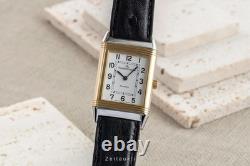 Montre pour femme Jaeger LeCoultre Reverso acier/or à remontage manuel réf. Q