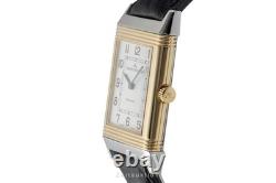 Montre pour femme Jaeger LeCoultre Reverso acier/or à remontage manuel réf. Q