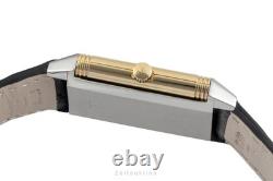Montre pour femme Jaeger LeCoultre Reverso acier/or à remontage manuel réf. Q