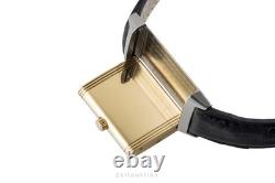 Montre pour femme Jaeger LeCoultre Reverso acier/or à remontage manuel réf. Q