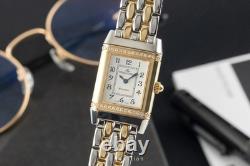 Montre pour femme Jaeger LeCoultre Reverso acier/or quartz réf. Q2655120 265