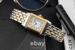 Montre pour femme Jaeger LeCoultre Reverso acier/or quartz réf. Q2655120 265