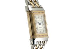 Montre pour femme Jaeger LeCoultre Reverso acier/or quartz réf. Q2655120 265