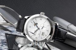 Montre pour homme Jaeger LeCoultre Master Control en acier à remontage manuel