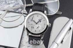 Montre pour homme Jaeger LeCoultre Master Control en acier à remontage manuel