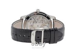 Montre pour homme Jaeger LeCoultre Master Control en acier à remontage manuel