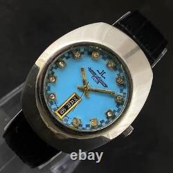 Montre rétro vintage suisse Jaeger-LeCoultre 17OH complète pour hommes et