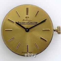 Mouvement Jaeger Le Coultre Manuel Pour Montre En Or Jaune Parfait État De Fo