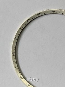 New Bezel original for dial JAEGER 4 ATM Vintage for Valjoux 72 chronograph