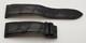 OEM Jaeger Lecoultre V&eacute;ritable Alligator Noir Bracelet Montre Cuir 21/18mm 74+