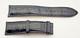 OEM Jaeger Lecoultre V&eacute;ritable Alligator Noir Bracelet Montre Cuir 21/18mm 76+