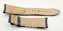 OEM Jaeger Lecoultre Véritable Alligator Noir Bracelet Montre Cuir 21/18mm 76+