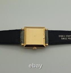 Omega Square En Or 18K A Remontage Manuel Cal. 302 De 1958