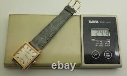 Omega Square En Or 18K A Remontage Manuel Cal. 302 De 1958