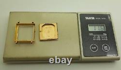 Omega Square En Or 18K A Remontage Manuel Cal. 302 De 1958