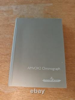 Operating instructions Jaeger Lecoultre AMOVOX2 Aston Martin Chronograph