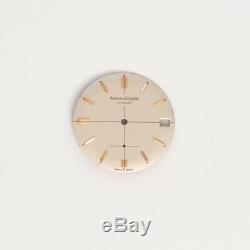 Original Jaeger-leCoultre Automatic Cal. 813 Mint Silver Rose Gold Index Dial