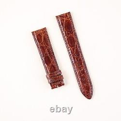 Original Jaeger-leCoultre Brown Alligator Strap 18mm