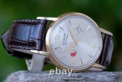 Original Vintage Jaeger Le-coultre Futurematic Porthole Wristwatch From The 50's