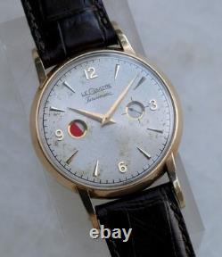 Original Vintage Jaeger Le-coultre Futurematic Porthole Wristwatch From The 50's