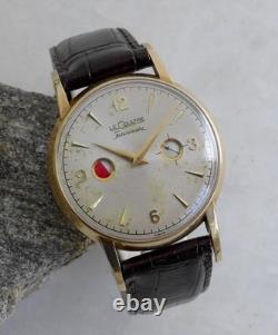 Original Vintage Jaeger Le-coultre Futurematic Porthole Wristwatch From The 50's