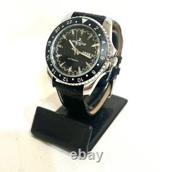 Plongeur homme 76 Ohed Jaeger-Lecoultre argent noir vintage remontage