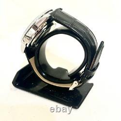 Plongeur homme 76 Ohed Jaeger-Lecoultre argent noir vintage remontage