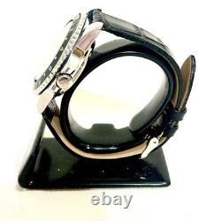 Plongeur homme 76 Ohed Jaeger-Lecoultre argent noir vintage remontage