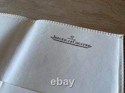 Porte-carte Documentation Portefeuille JAEGER LECOULTRE Blanc Montres