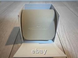 Présentoir de montre JAEGER-LECOULTRE authentique beige pour montre-bracelet r#