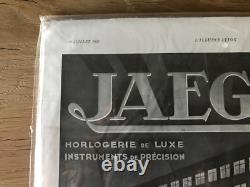 Publicité JAEGER LE-COULTRE Commercial Atmos Factory Vintage 1932 Montres