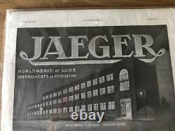 Publicité JAEGER LE-COULTRE Commercial Atmos Factory Vintage 1932 Montres