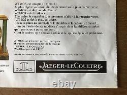 Publicité Jaeger le-Coultre Commercial Atmos Vintage Watches Montres