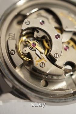 RARE JAEGER-LECOULTRE RESERVE DE MARCHE EN ACIER, 37 mm, AUTOMATIQUE