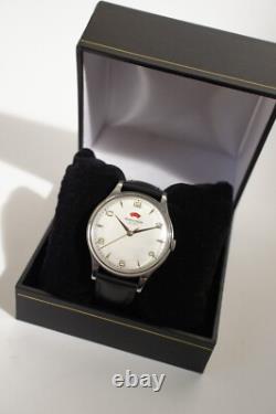RARE JAEGER-LECOULTRE RESERVE DE MARCHE EN ACIER, OVERSIZE 37 mm, AUTOMATIQUE