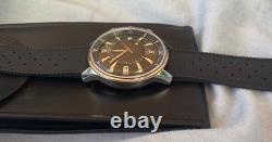 Rare Jaeger Lecoultre Memovox Polaris E859 Montre De Plongée Originale 1968