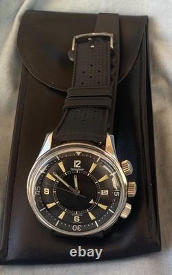 Rare Jaeger Lecoultre Memovox Polaris E859 Montre De Plongée Originale 1968