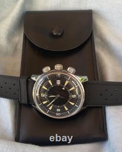 Rare Jaeger Lecoultre Memovox Polaris E859 Montre De Plongée Originale 1968