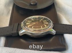 Rare Jaeger Lecoultre Memovox Polaris E859 Montre De Plongée Originale 1968