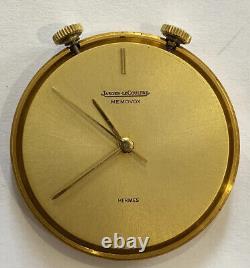 Rare Reveil De Voyage Jaeger Lecoultre / Hermes Memovox @ Fonctionne @ Clock