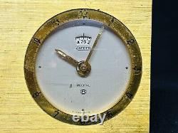 Rare Vintage Jaeger Alarm Clock Weather Station Barometer Thermometer For Repair