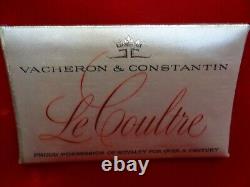 Rare boîte à bijoux de bureau vintage LeCoultre Vacheron & Constantin