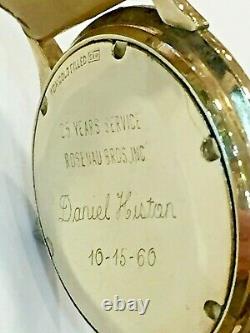 Reloj jaeger lecoultre Ref. 3027 caja 10k. Gold Filled manual K830/CW sobre1960