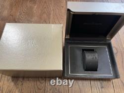 VINTAGE AUTHENTIQUE Jaeger-LeCoultre boîte de montre boîtier bois cuir