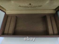 VINTAGE AUTHENTIQUE Jaeger-LeCoultre boîte de montre boîtier bois cuir